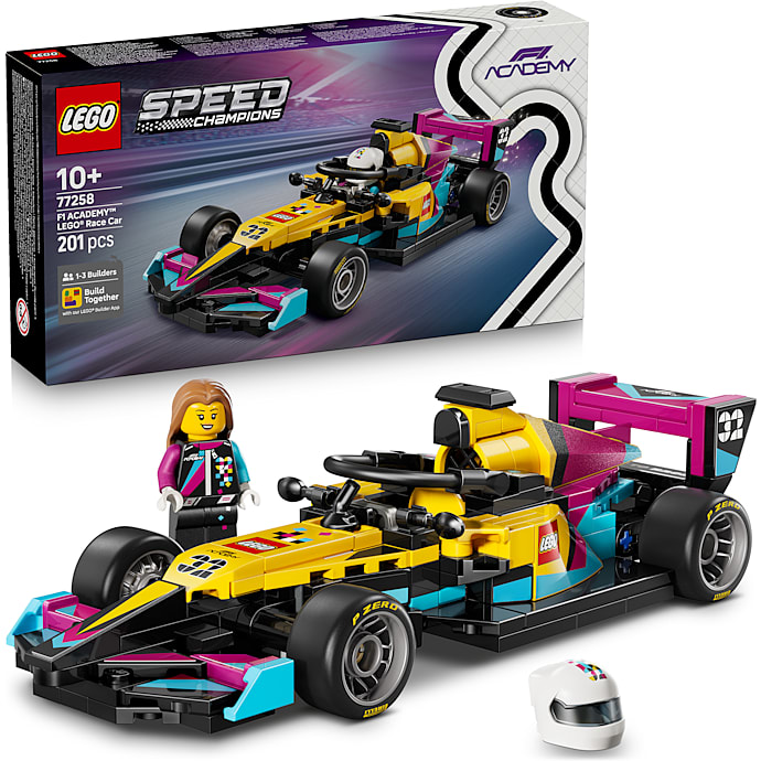 LEGO Speed Champions 77258 F1 ACADEMY LEGO racerbil
