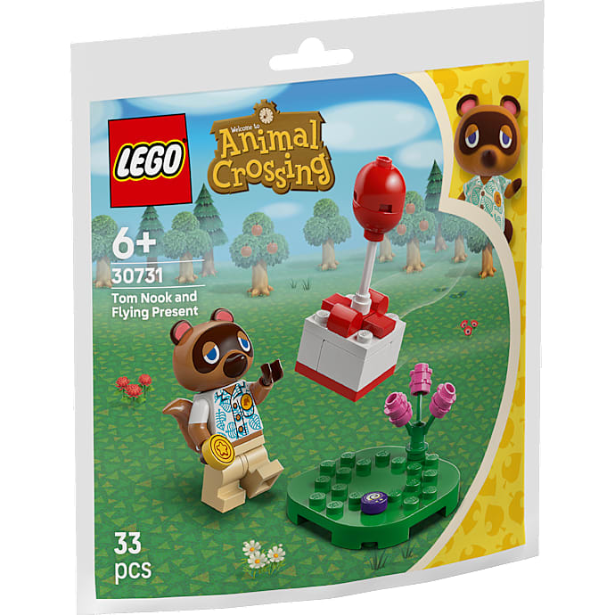 LEGO Animal Crossing Tom Nook og svævende gave 30731