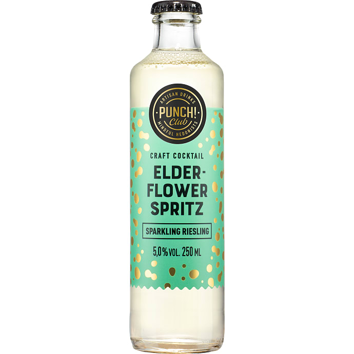 Punch Club Elderflower Cocktail 250 ml