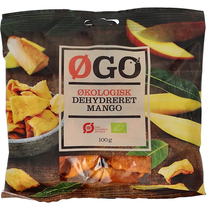 Øgo Tørret Mango Øko 100 g