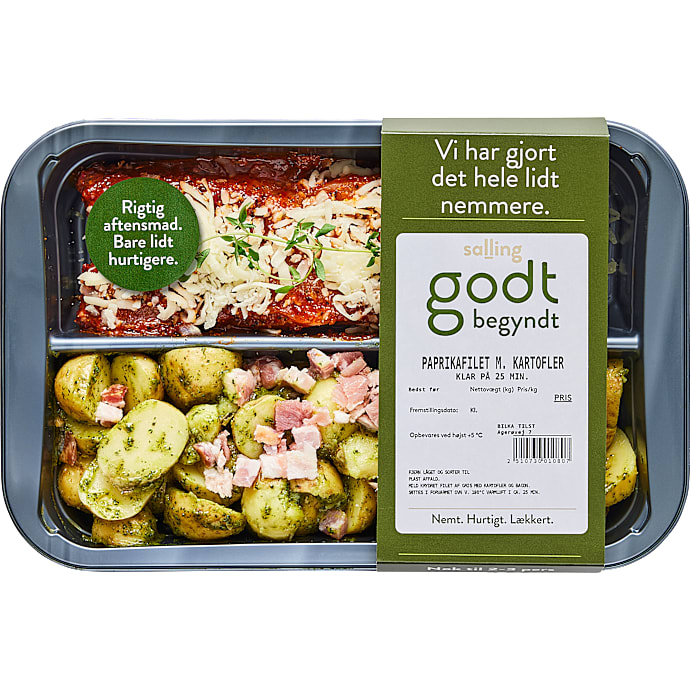 Godt Begyndt Paprikafilet af Gris