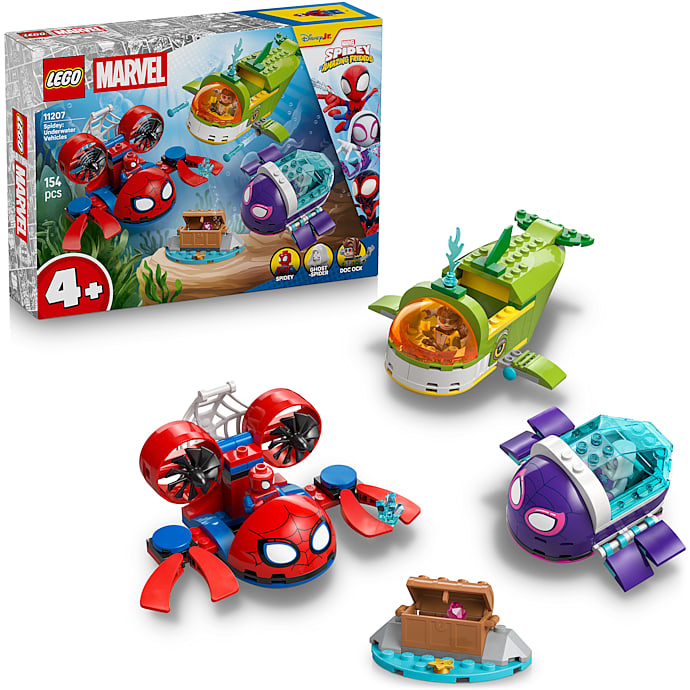 LEGO Marvel Spidey Undervandsfartøj 11207