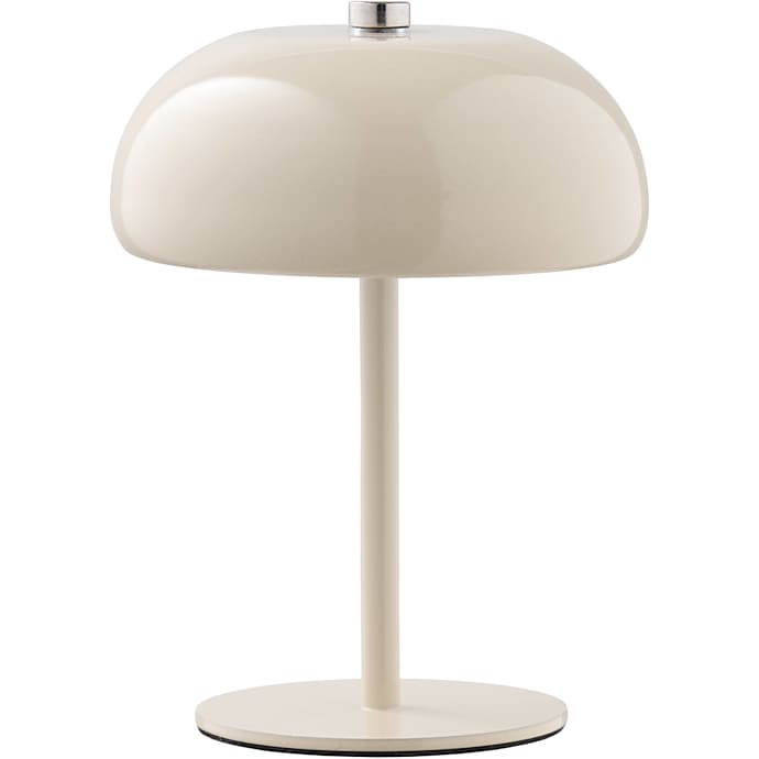 Emma genopladelig bordlampe - beige
