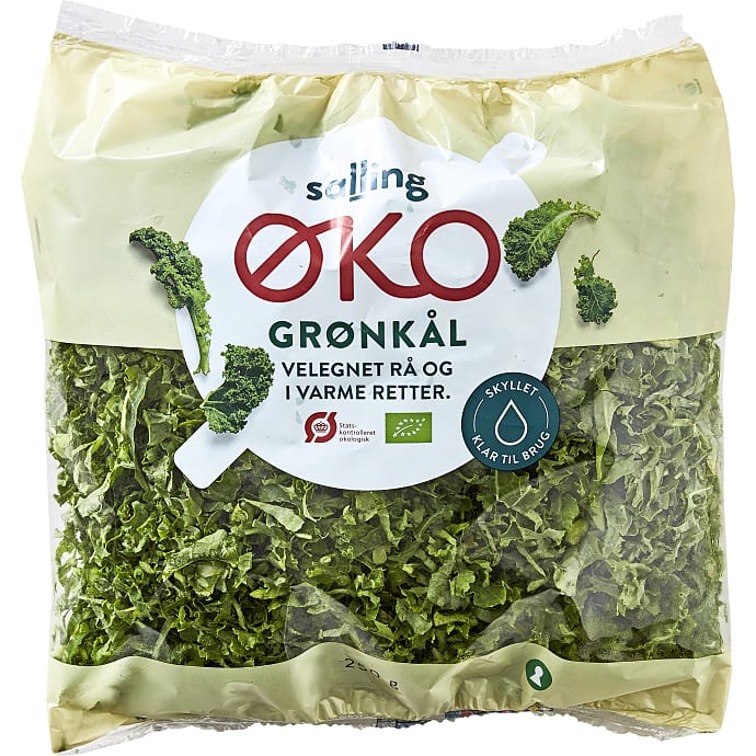 Salling ØKO Grønkål snittet og skyllet 250 g
