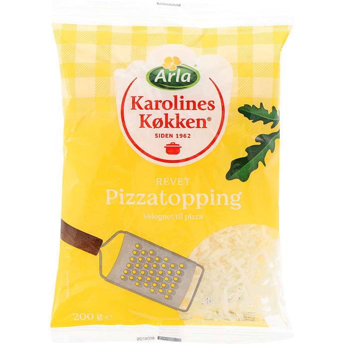 Revet pizzatopping 20% fedt