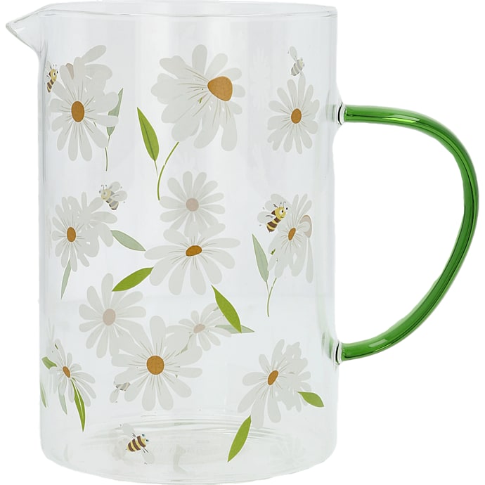Kande med blomstermønster