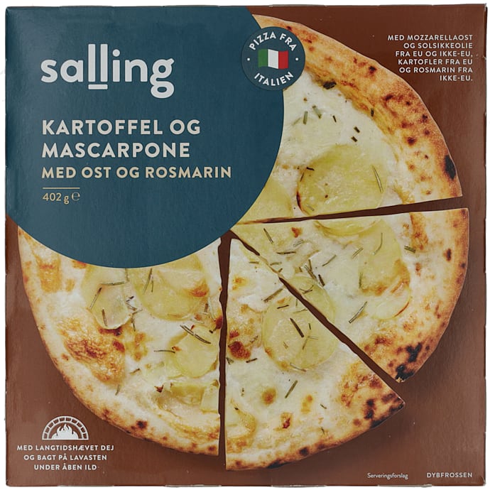 Salling Pizza med kartofler og mascarpone 402 g