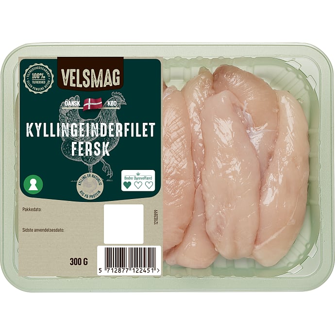 Velsmag Kyllingeinderfilet