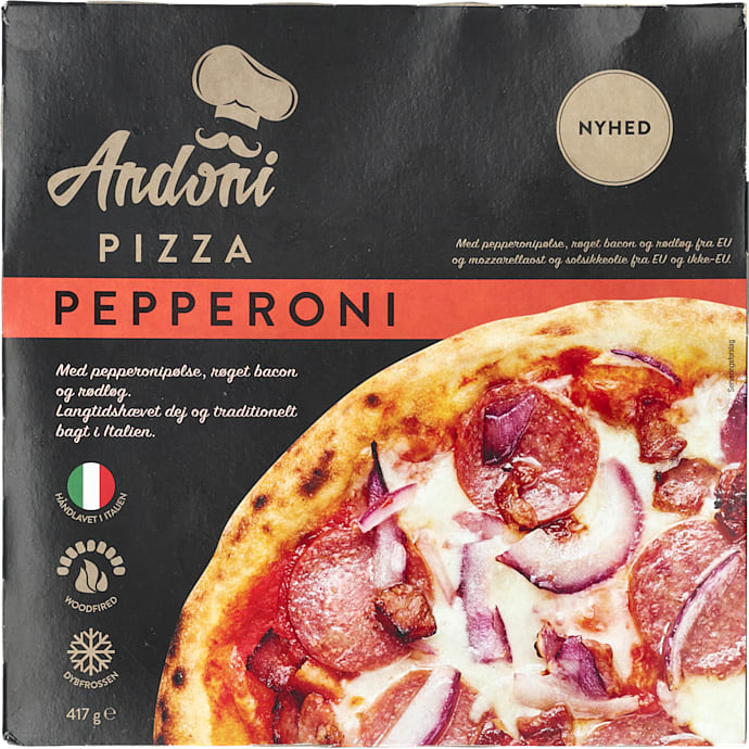 Andoni Pepperoni Pizza 417 g