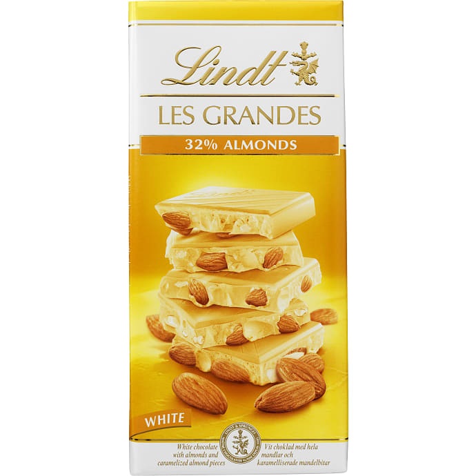 Hvid chokolade m. mandler