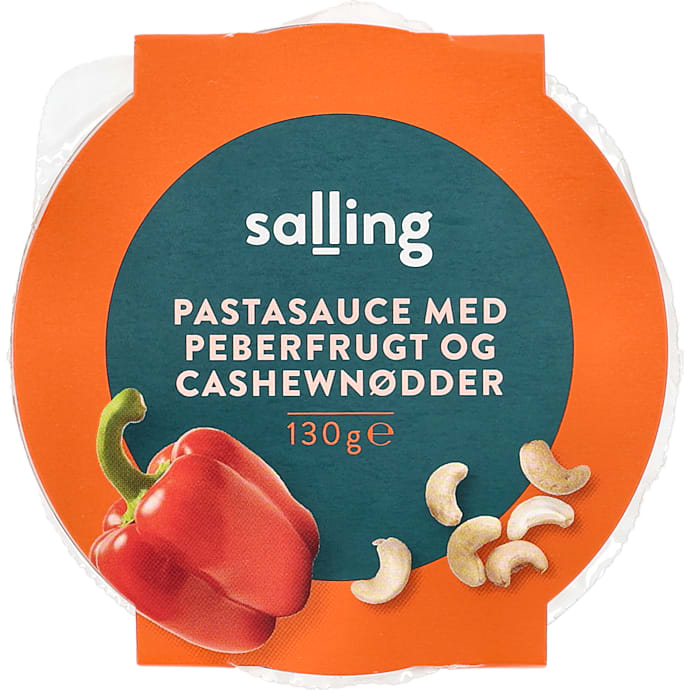 Salling Pastasauce med Peberfrugt og Cashewnødder