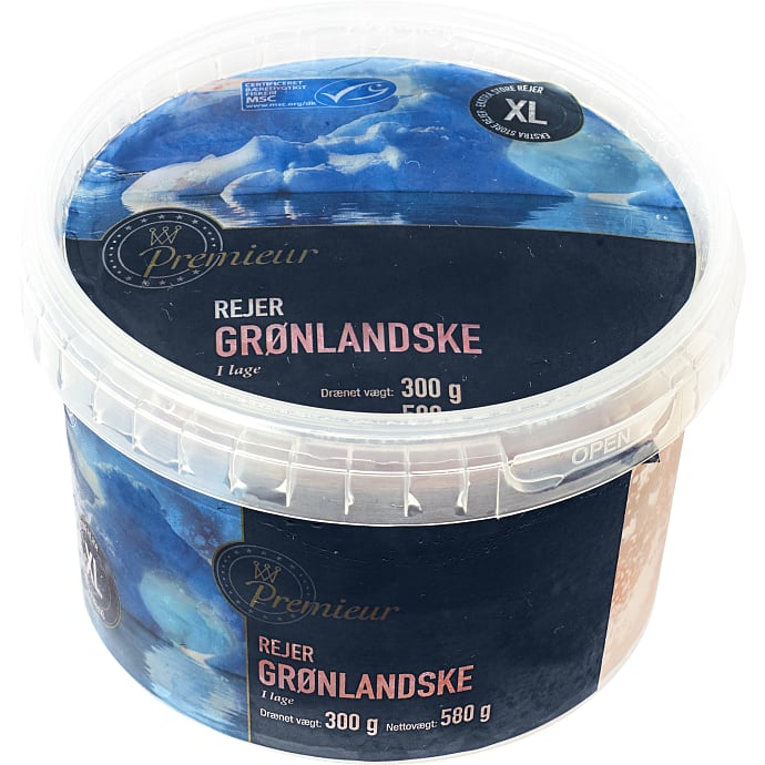Premieur Grønlandske Rejer i Lage