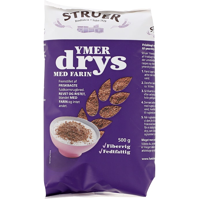 Struer Ymerdrys med Sukker 500 g