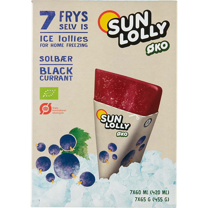 Frys-selv-is m. solbærsmag øko