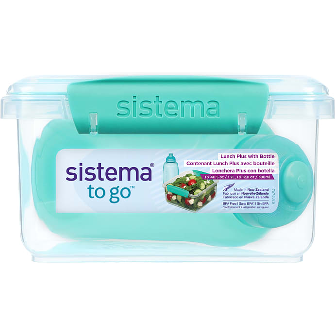 Sistema madkasse inkl. drikkedunk - flere varianter - assorteret