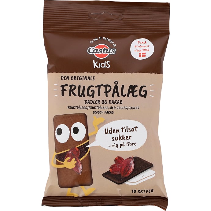 Frugtpålæg m. dadler og kakao
