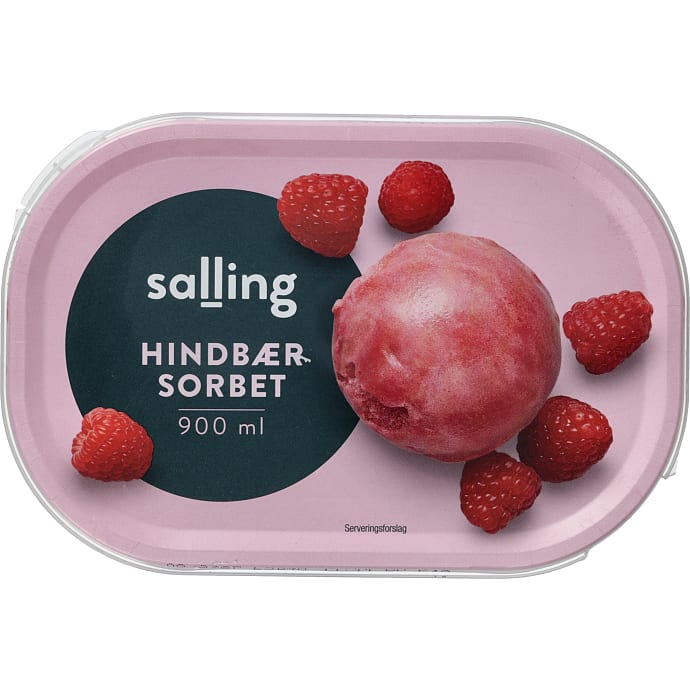 Salling Sorbetis m. Hindbær