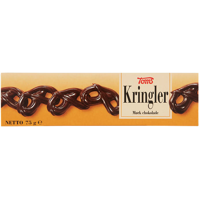 Mørke chokoladekringler