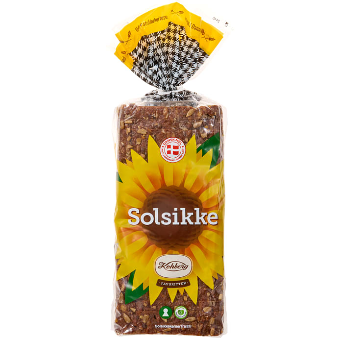 Solsikkerugbrød
