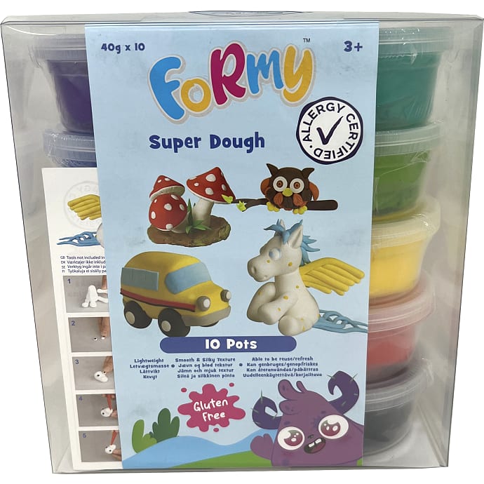 Formy Super Dough 10 Pots Set