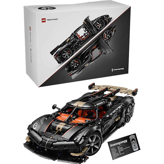 LEGO Technic Koenigsegg Sadair's Spear-megabil 42232 – produktbillede