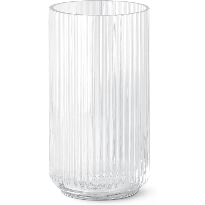 Lyngby vase (25cm) - klar glas