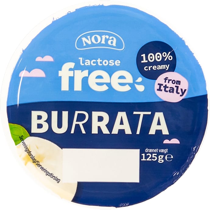 Nora Burrata Laktosefri 19%