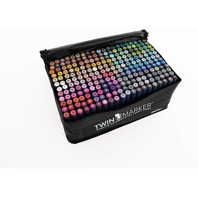 Danpen Twinmarkers m. brush+bullet