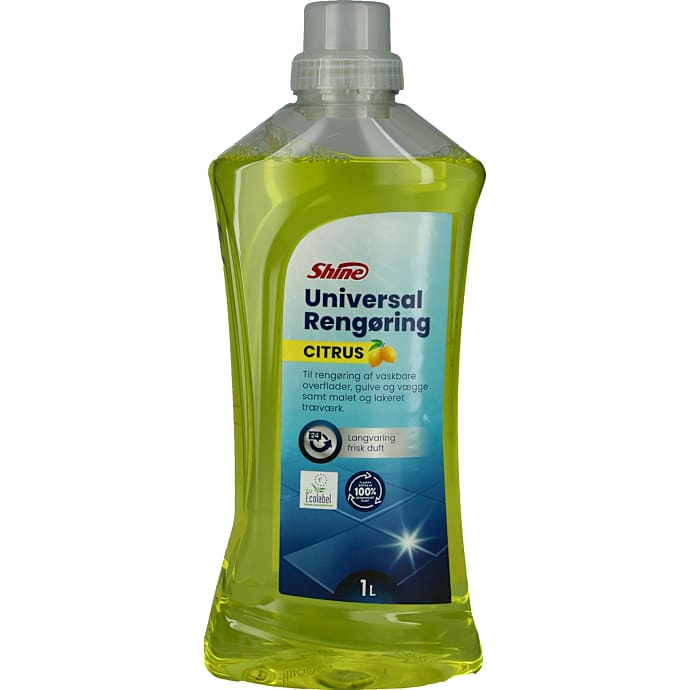Shine Universalrengøring med Citrus 1 L