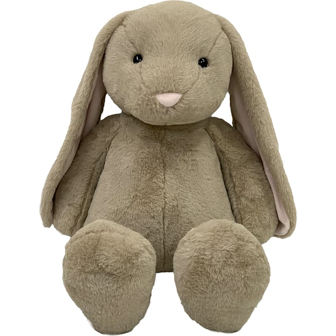 My Soft Friend grå kanin bamse 75 cm