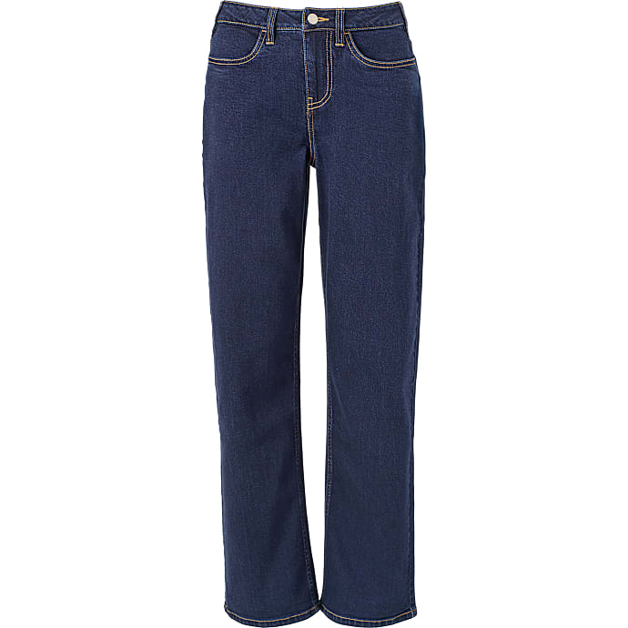 VRS Woman Basic Dame straight jeans str. 36 mørkeblå