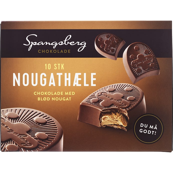 Spangsberg Mælkechokolade m. nougatfyld