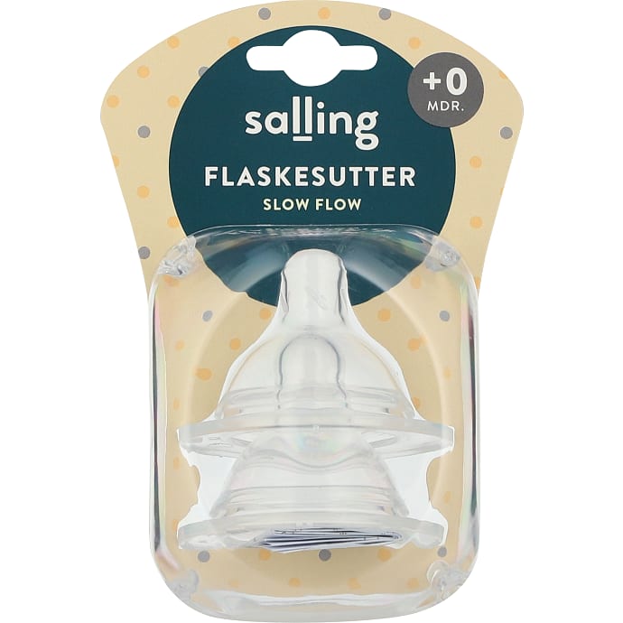 Flaskesutter silikone slow flow