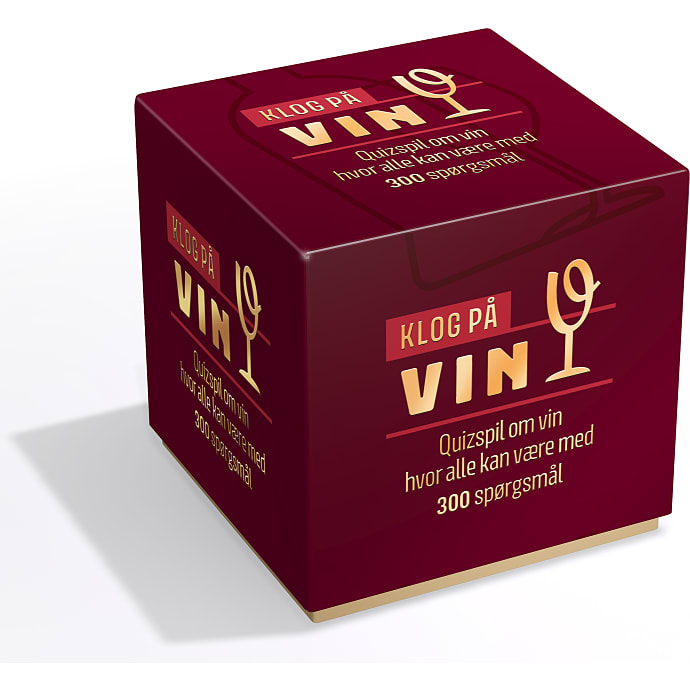 Klog på vin