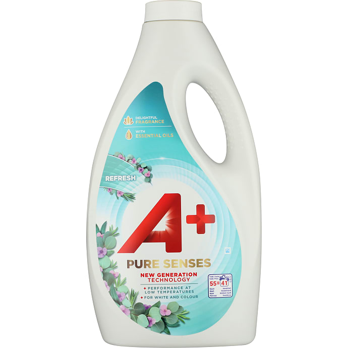 A+ Flydende vaskemiddel hvid- og kulørt vask
