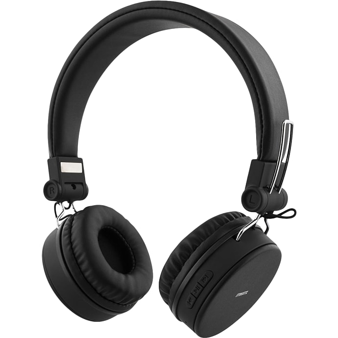 Streetz BT200 Trådløse on-ear høretelefoner sort