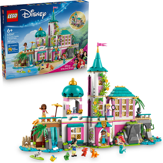 LEGO Disney Prinsesseslot og Royale Kæledyr 43267