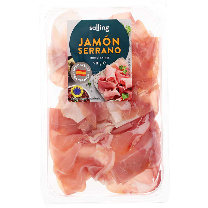 Salling Serranoskinke i skiver