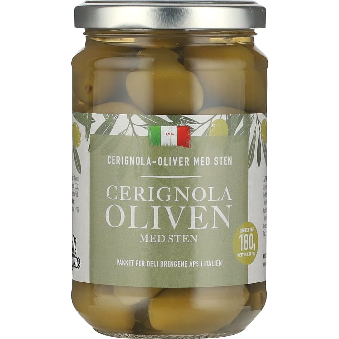 Cerignola oliven m. sten