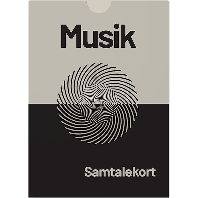 Snakspil Musik samtalekort – produktbillede