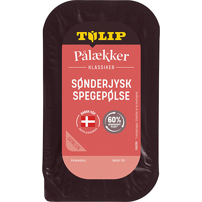 Sønderjysk spegepølse i skiver
