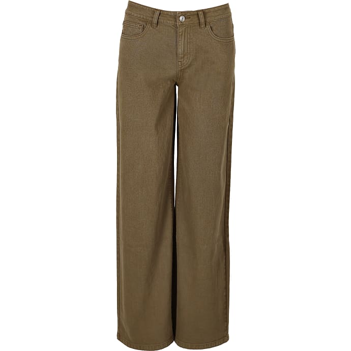 VRS dame wide fit jeans str. 46 - grøn