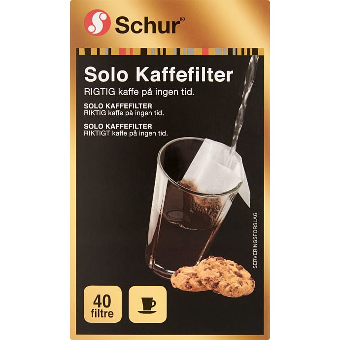 Schur Kaffefiltre 40 stk