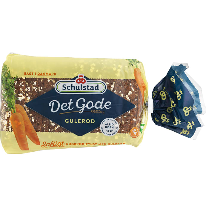 Gulerodsrugbrød