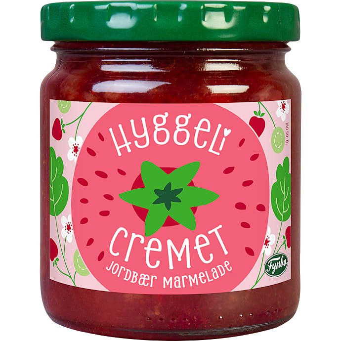 Cremet jordbærmarmelade – produktbillede