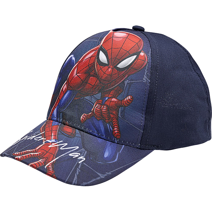 Spider-Man Børnekasket str. 54 Navy
