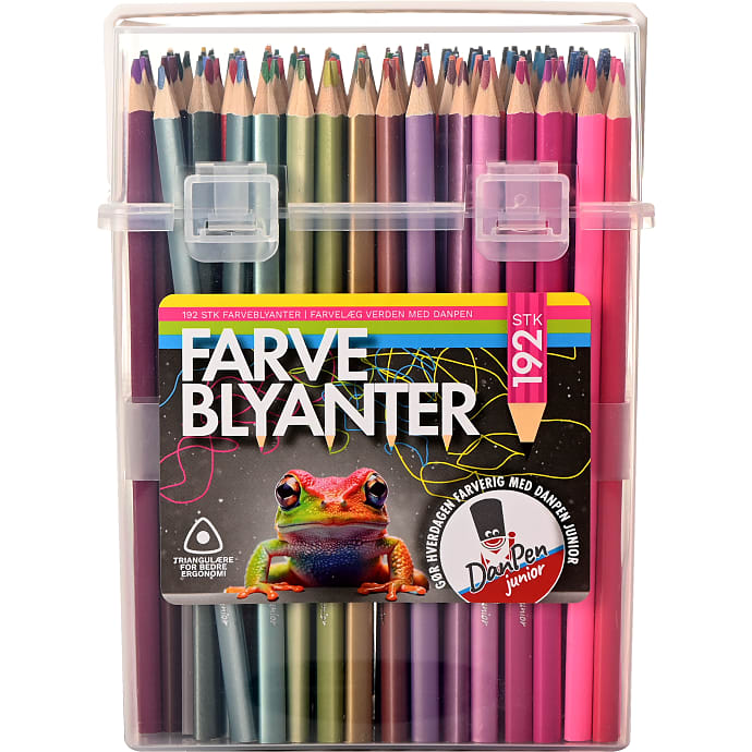 Danpen farveblyanter 192 stk.