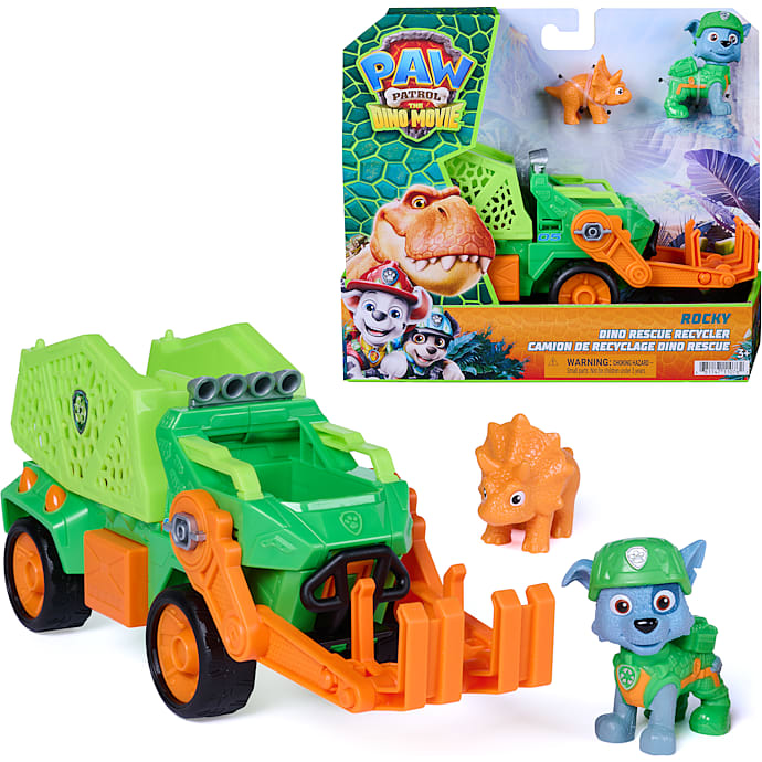 Paw Patrol: Dino Filmen Dino Tema Køretøj Rocky