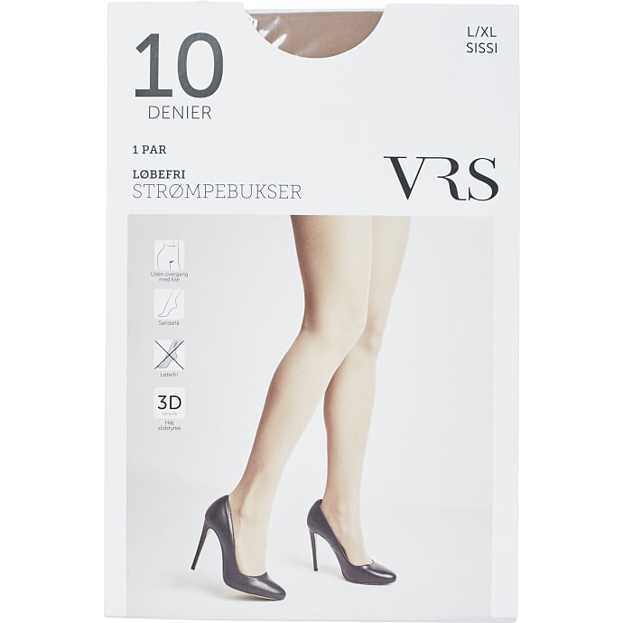 VRS løbefri strømpebukser str. S/M - sissi