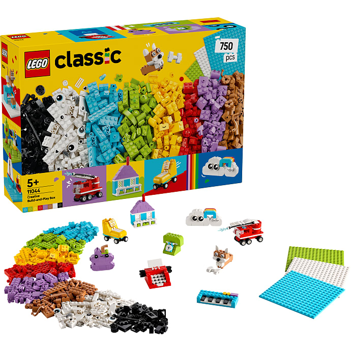 LEGO Classic Kreativ bygge- og legekasse 11044